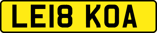 LE18KOA