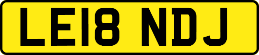 LE18NDJ