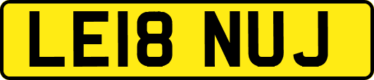 LE18NUJ