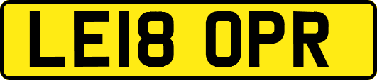 LE18OPR