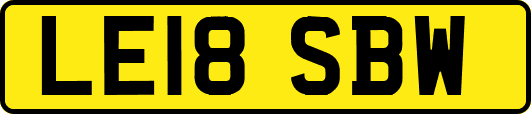 LE18SBW