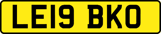LE19BKO