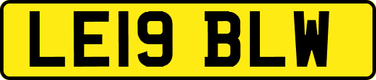 LE19BLW