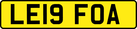 LE19FOA