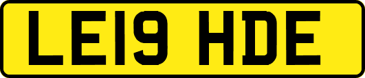 LE19HDE