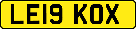 LE19KOX