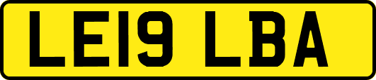 LE19LBA