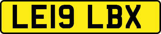 LE19LBX