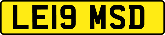 LE19MSD