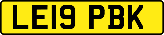 LE19PBK