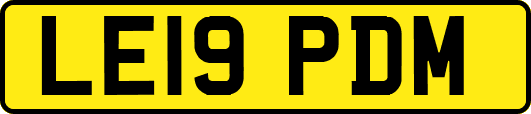 LE19PDM