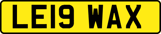 LE19WAX