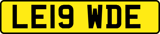 LE19WDE