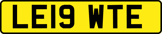 LE19WTE