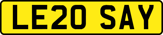 LE20SAY