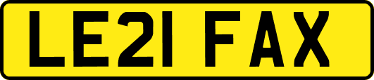 LE21FAX