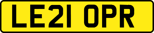 LE21OPR