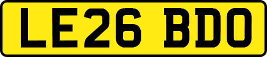 LE26BDO