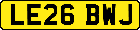 LE26BWJ