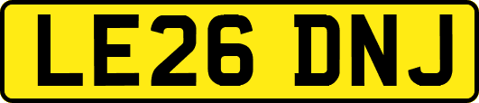 LE26DNJ