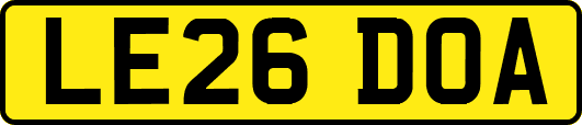 LE26DOA