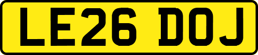 LE26DOJ