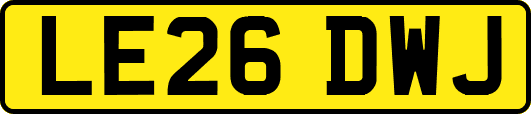 LE26DWJ