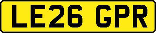 LE26GPR