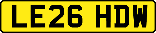 LE26HDW