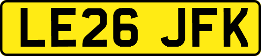 LE26JFK