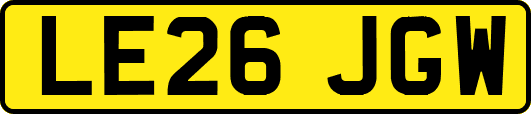 LE26JGW