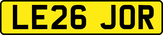 LE26JOR