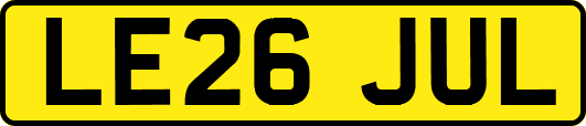 LE26JUL