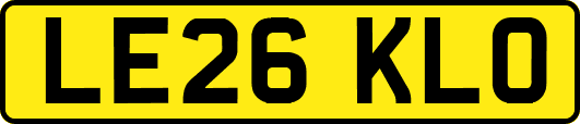 LE26KLO