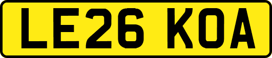 LE26KOA