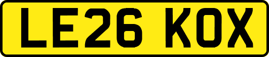 LE26KOX
