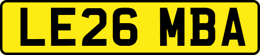 LE26MBA
