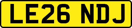 LE26NDJ