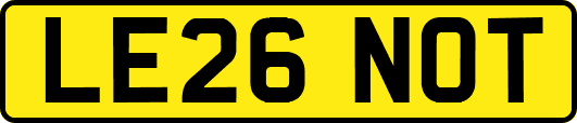 LE26NOT