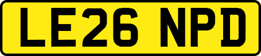 LE26NPD