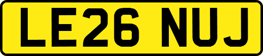 LE26NUJ