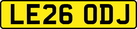 LE26ODJ