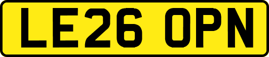 LE26OPN