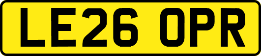 LE26OPR