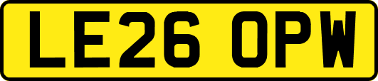LE26OPW