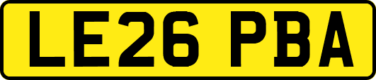 LE26PBA