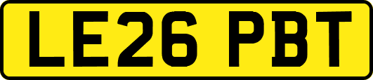 LE26PBT