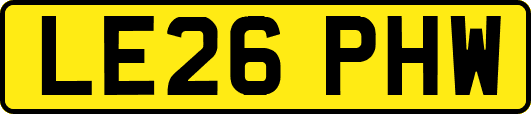 LE26PHW