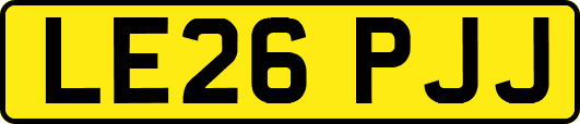 LE26PJJ