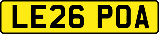 LE26POA
